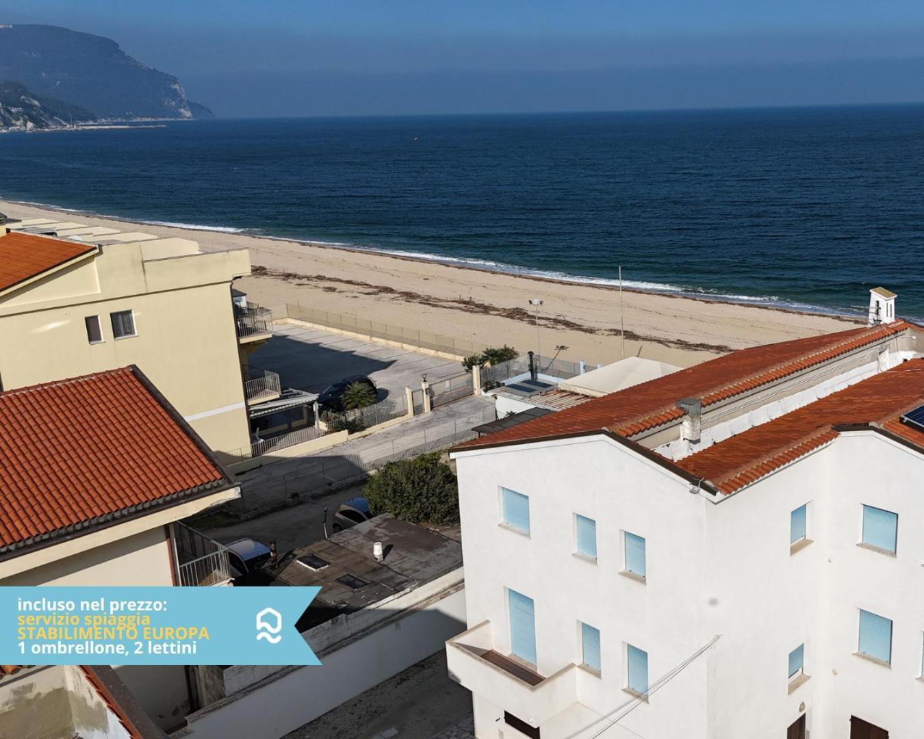 Rs316 - Marcelli, Bilocale In Residence Fronte Mare Pt Экстерьер фото