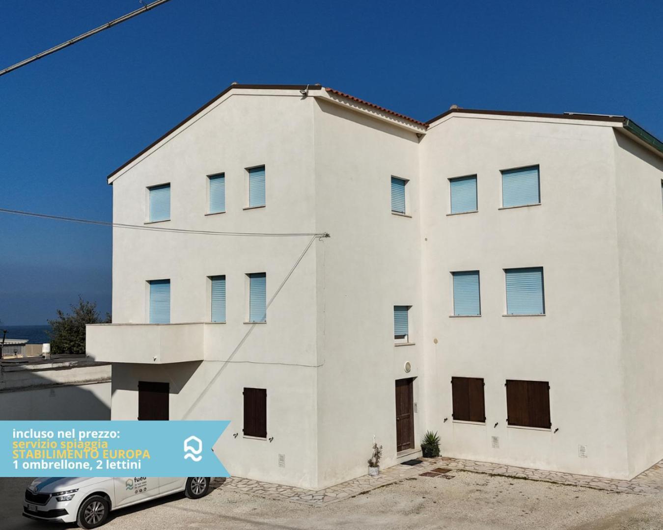Rs316 - Marcelli, Bilocale In Residence Fronte Mare Pt Экстерьер фото